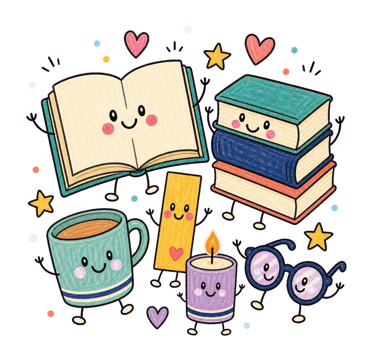 read book day 04 cozy crayon sublimation instant shirt
