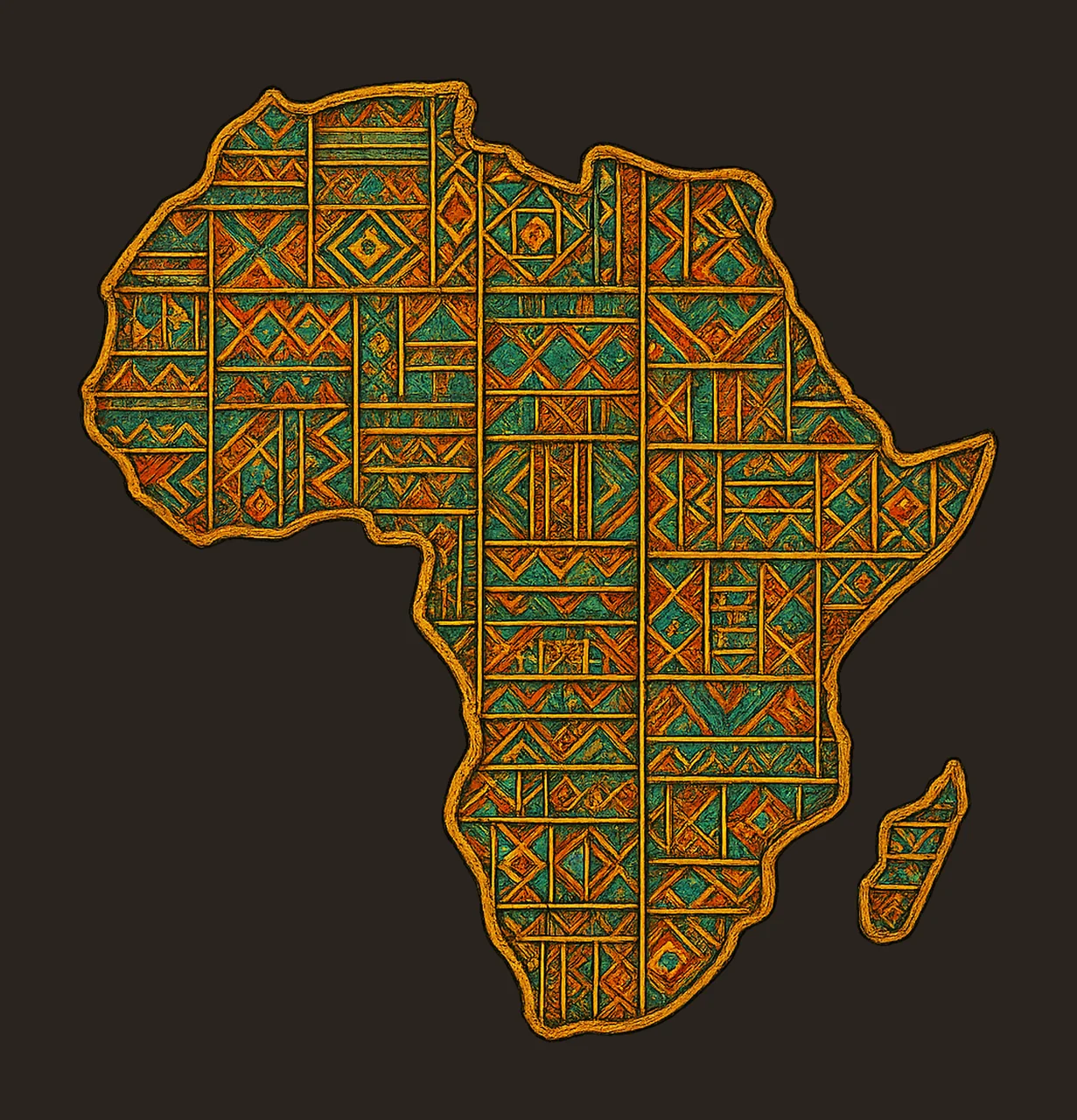 Africa Black History Month African American Heritage contrast preview thumbnail