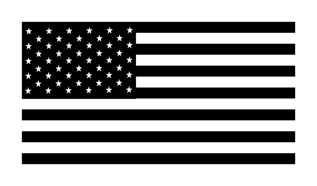 Black Rectangle Horizontal Banner Shape Simple geometric form