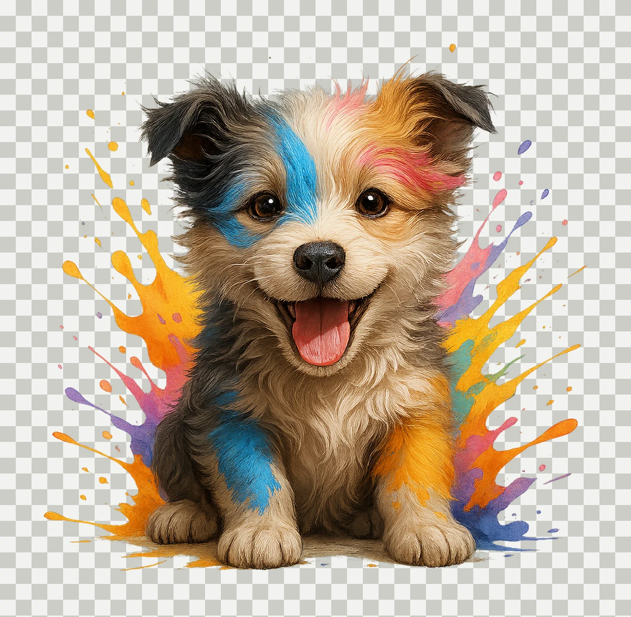 Dog Artwork 80 puppy PNGs sublimation design cute dog pet transparency and detail preview thumbnail