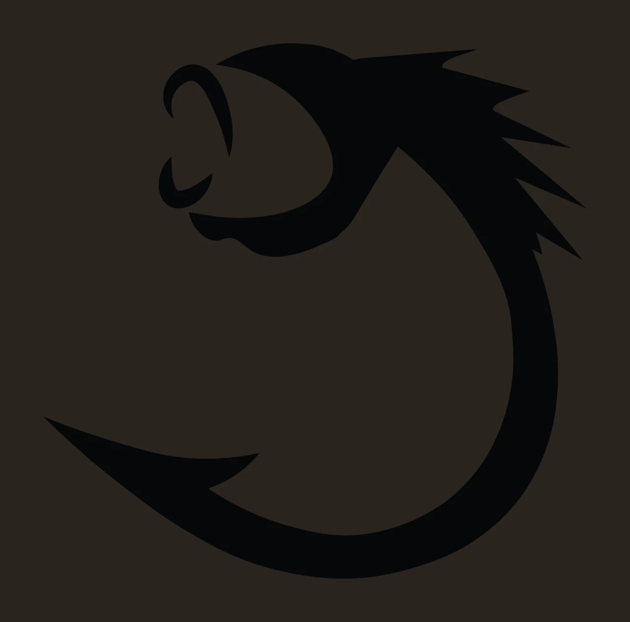 Fishing Hunting Monogram Character 01 fisherman angler bass contrast preview thumbnail