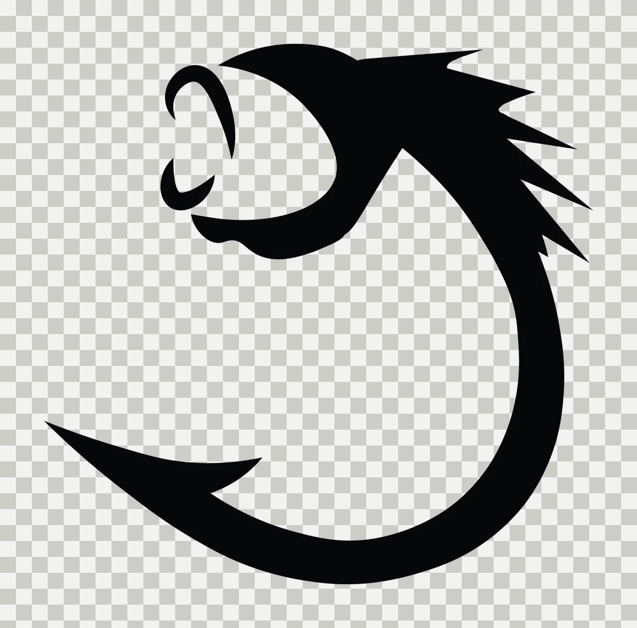 Fishing Hunting Monogram Character 01 fisherman angler bass transparency and detail preview thumbnail