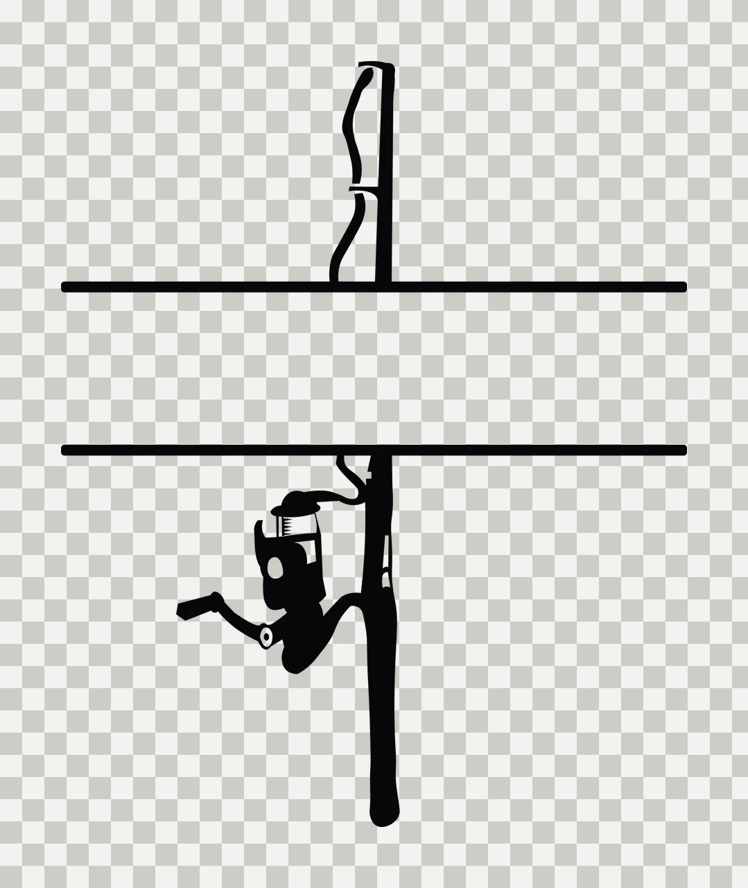 Can Glass Wrap Fishing Rod With Reel transparency and detail preview thumbnail