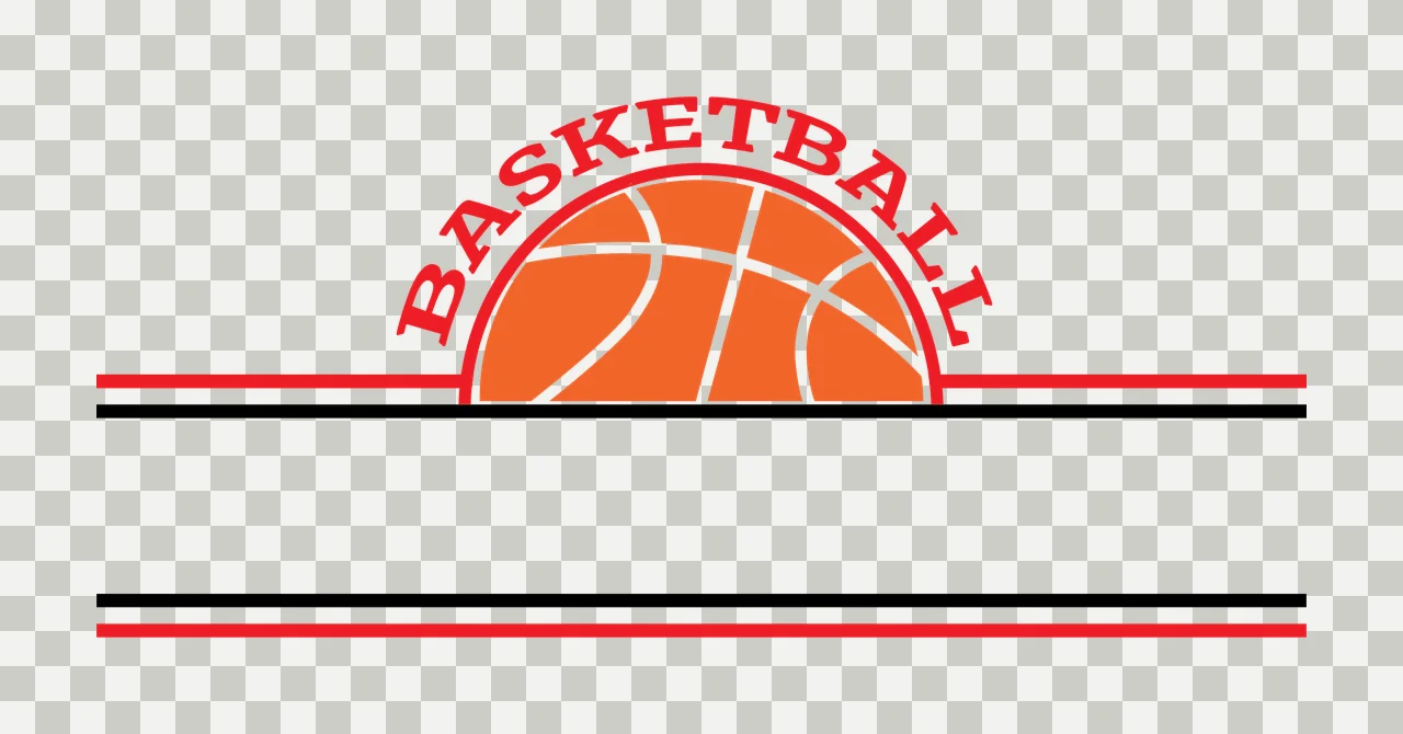 Basketball Text And Graphic Design lines minimalist black white transparency and detail preview thumbnail