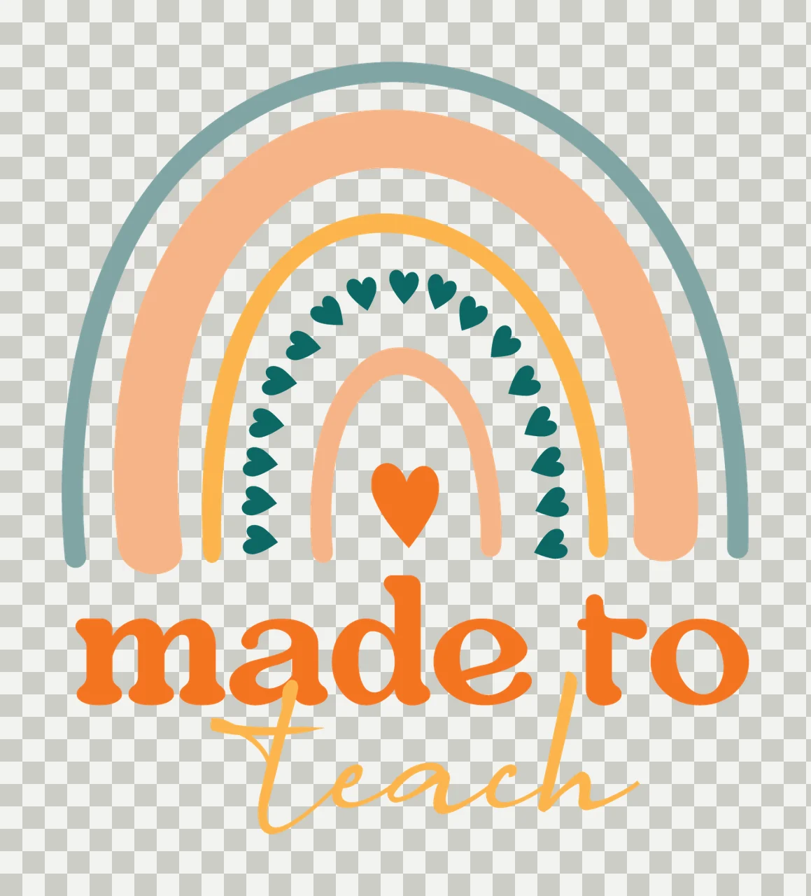 Can Glass Wrap Made To Teach Rainbow Arch heart typography transparency and detail preview thumbnail