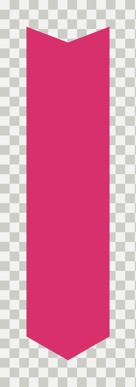 Vertical Black Banner With Chevron Top And Bottom hanging flat transparency and detail preview thumbnail