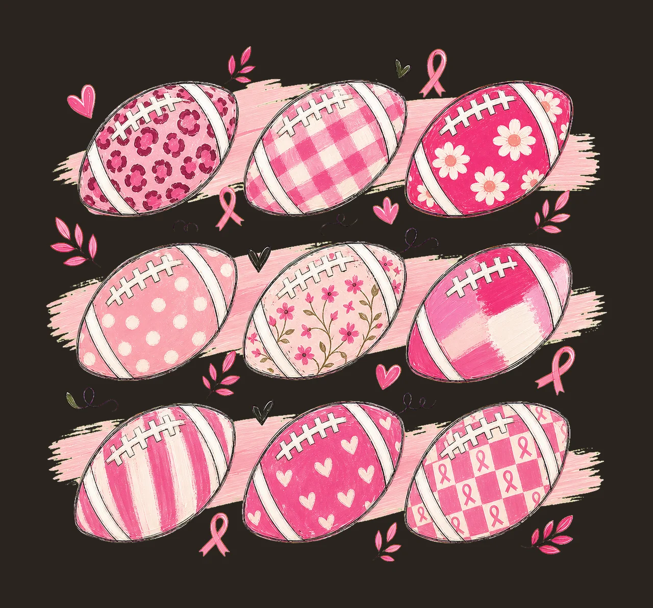 In October We Wear Pink Breast Cancer Breast Variation C contrast preview thumbnail