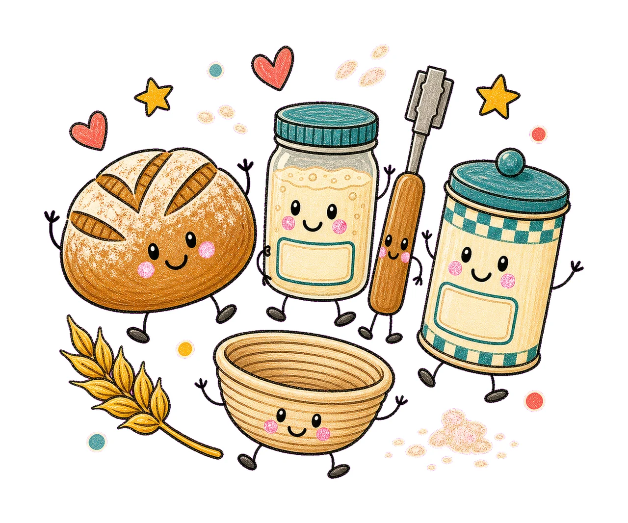 sourdough 04 cozy crayon sublimation instant shirt design