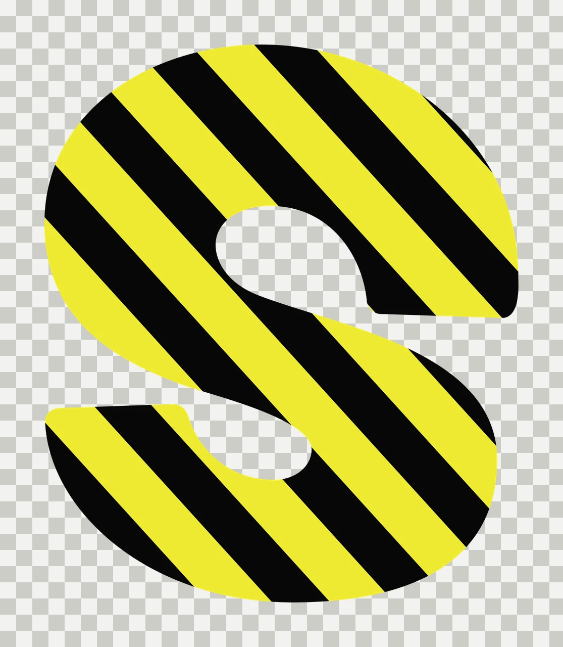 Construction Font Character 09 scalable logo design icon transparency and detail preview thumbnail