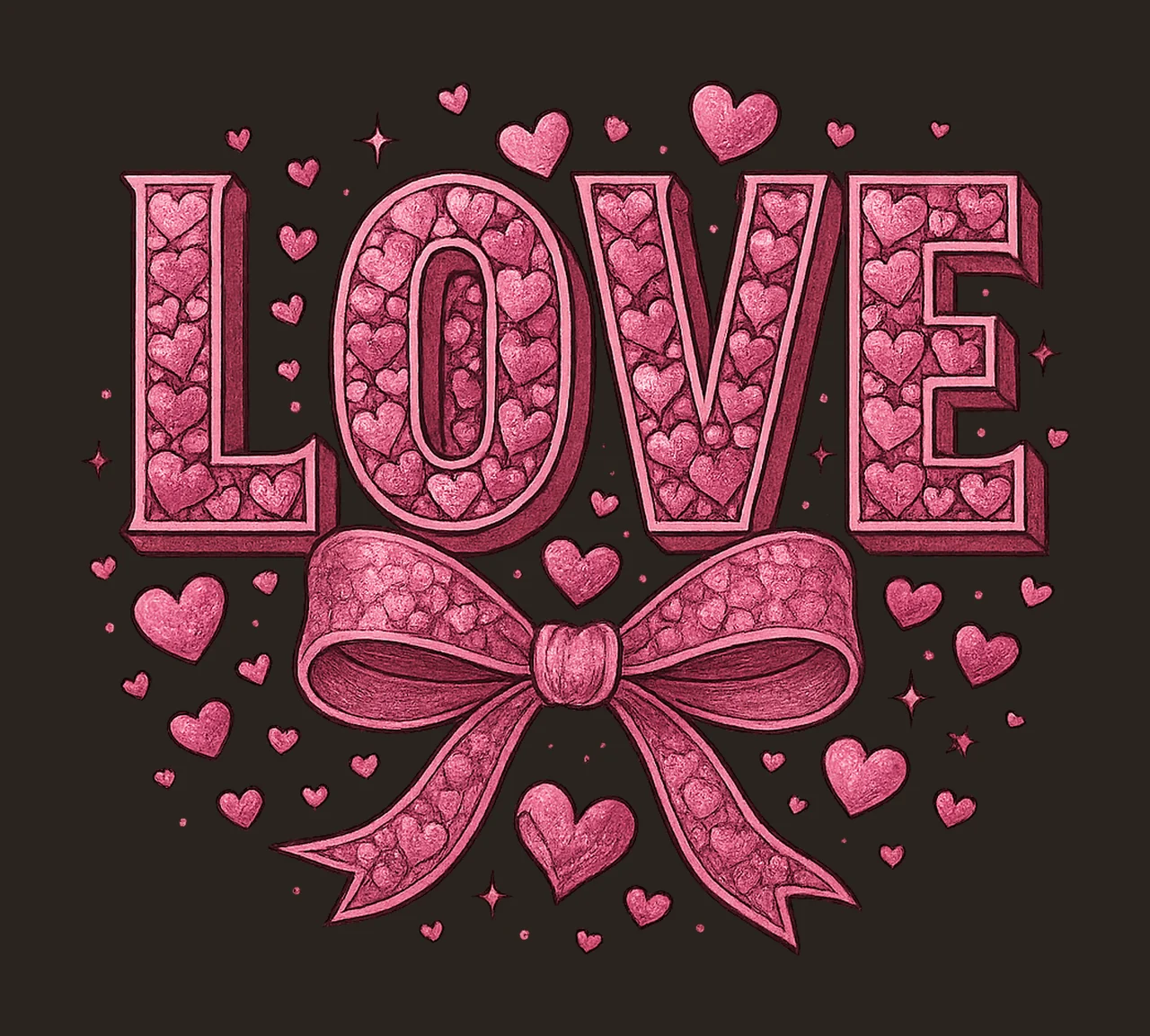 Valentine XOXO Coquette Sparkly Glitter Valentines Day Shirt contrast preview thumbnail