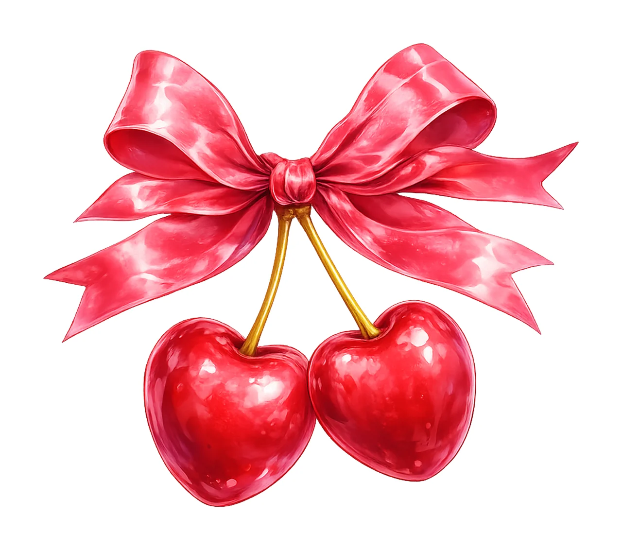 Coquette cherries bow princesscore design vintage coquette