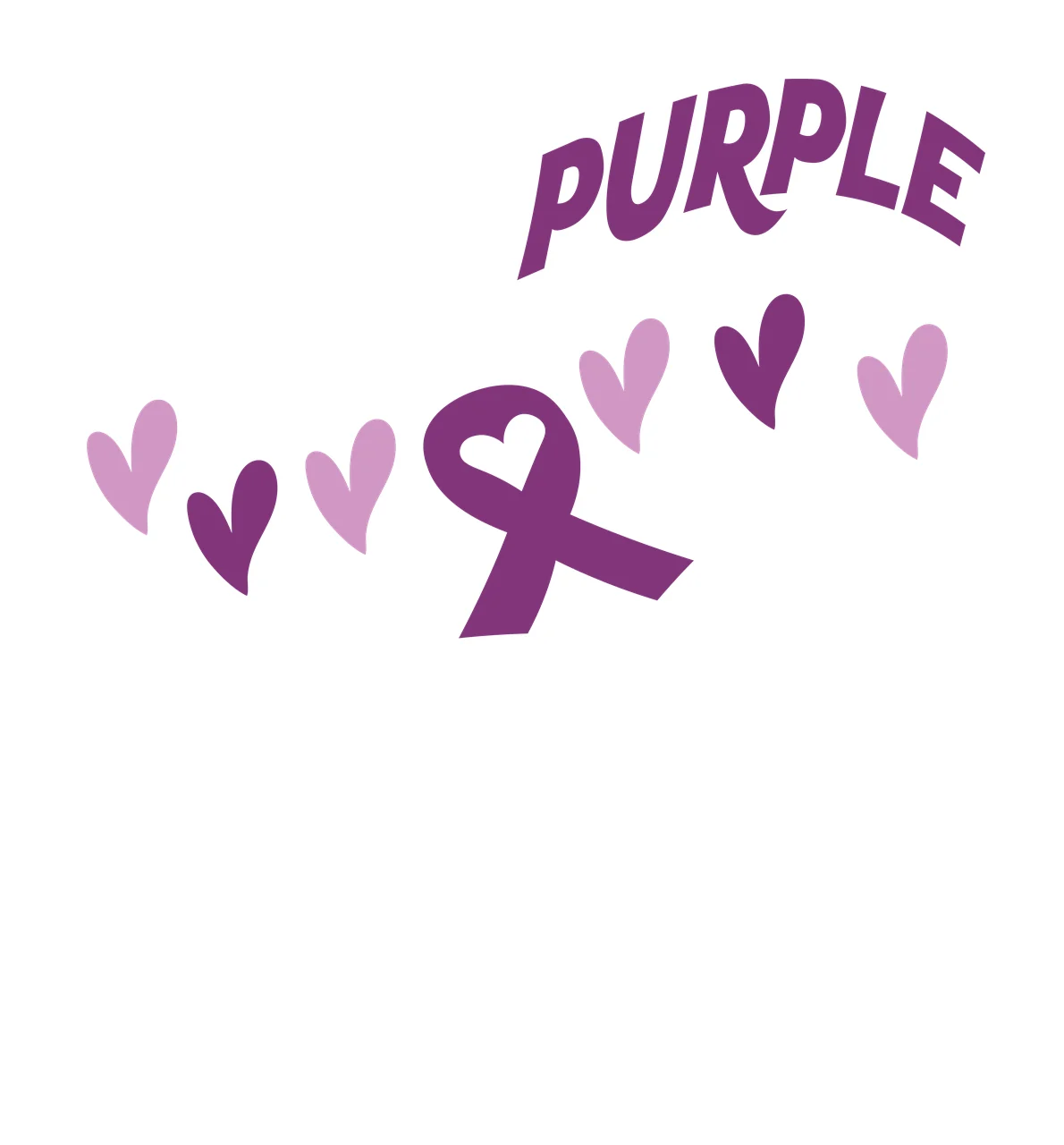 Overdose Cancer awareness ribbon survivor hope support campaign