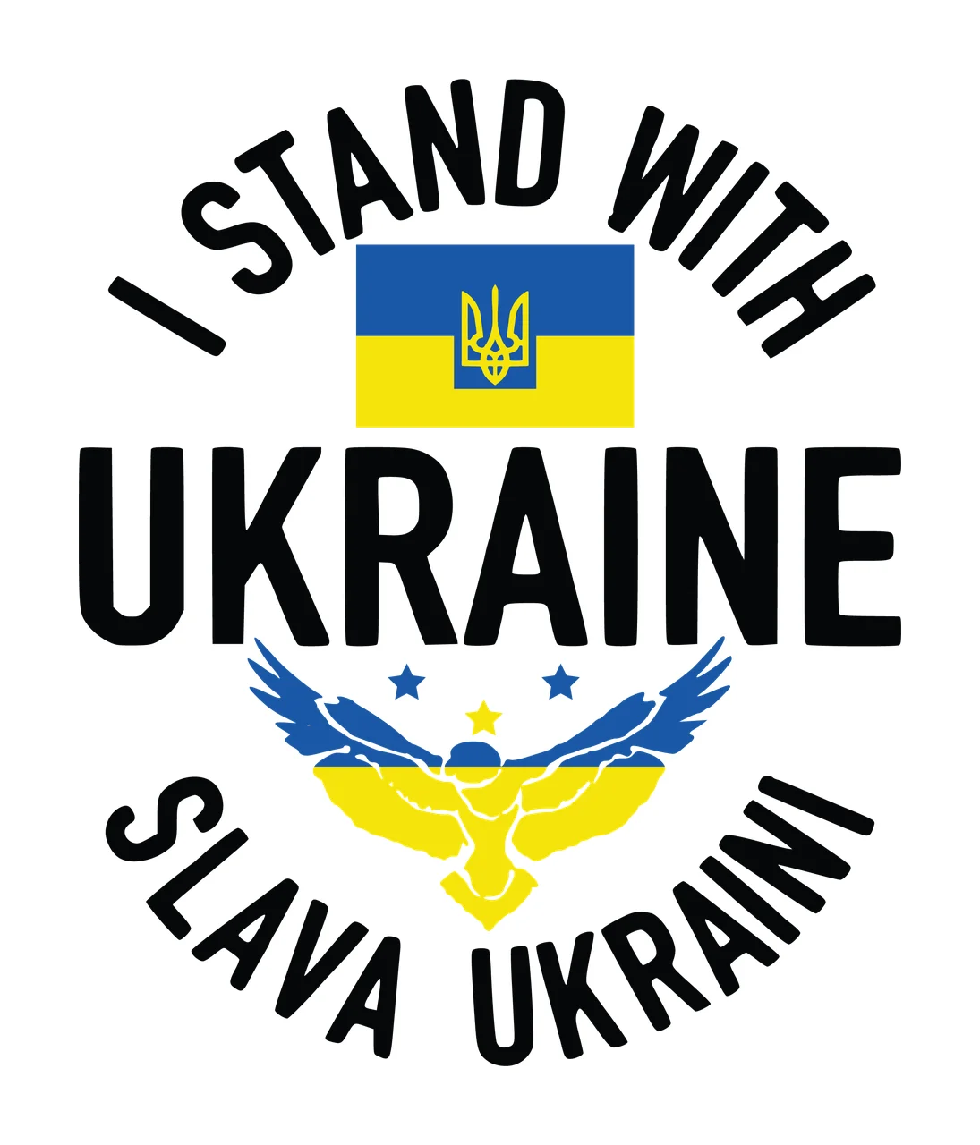 Ukraine Illustration scalable logo design icon