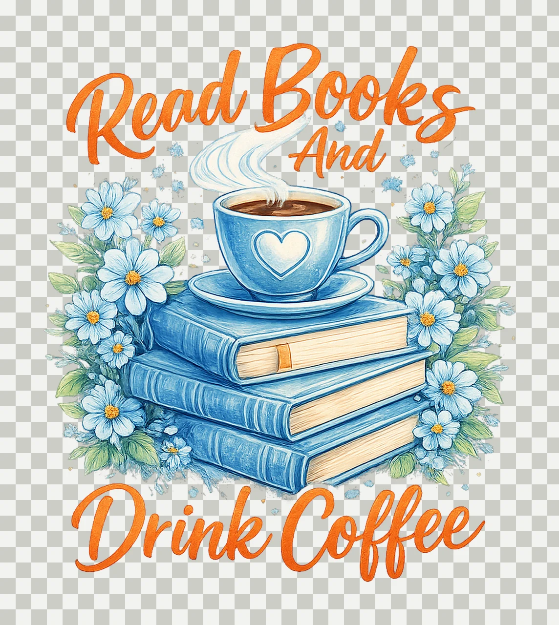 Book Club Books and Coffee Tee Book Lover Bookworm Design transparency and detail preview thumbnail