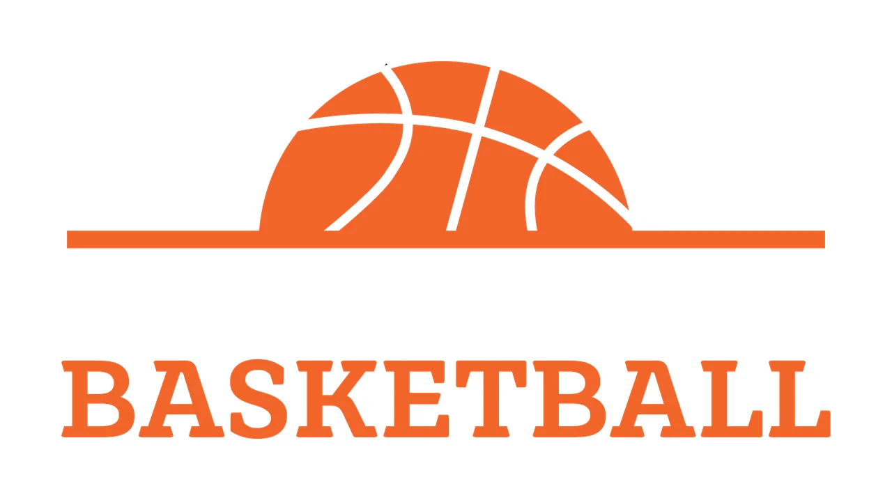 Can Glass Wrap Basketball Orange Graphic Logo