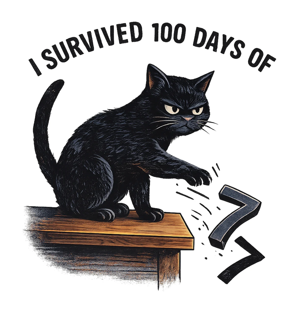 100 Days of School Comfort Colors Teacher Shirt Design