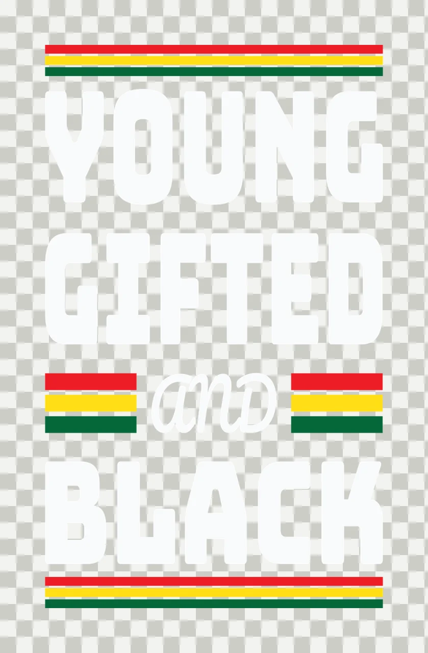 Can Glass Wrap Young Gifted And Black Text transparency and detail preview thumbnail