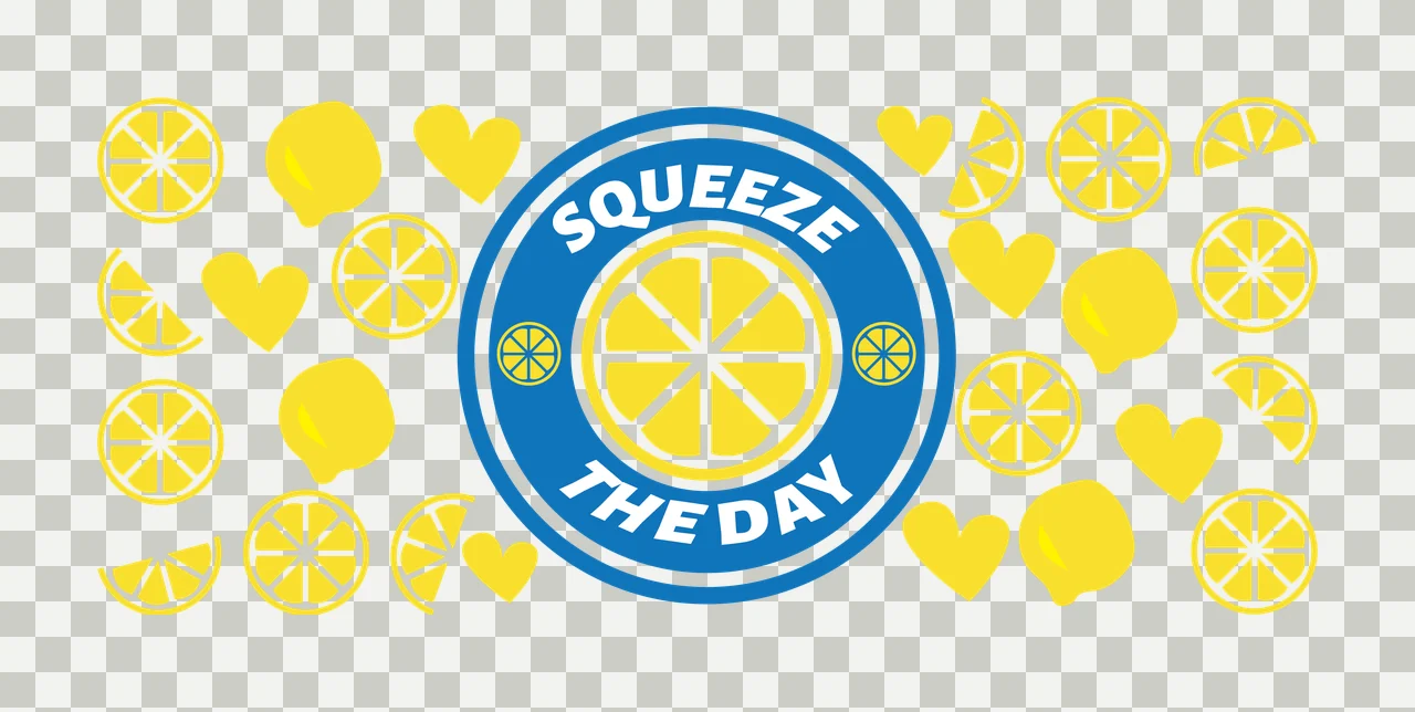 Can Glass Wrap Citrus Slices And Heart Pattern hearts scattered transparency and detail preview thumbnail