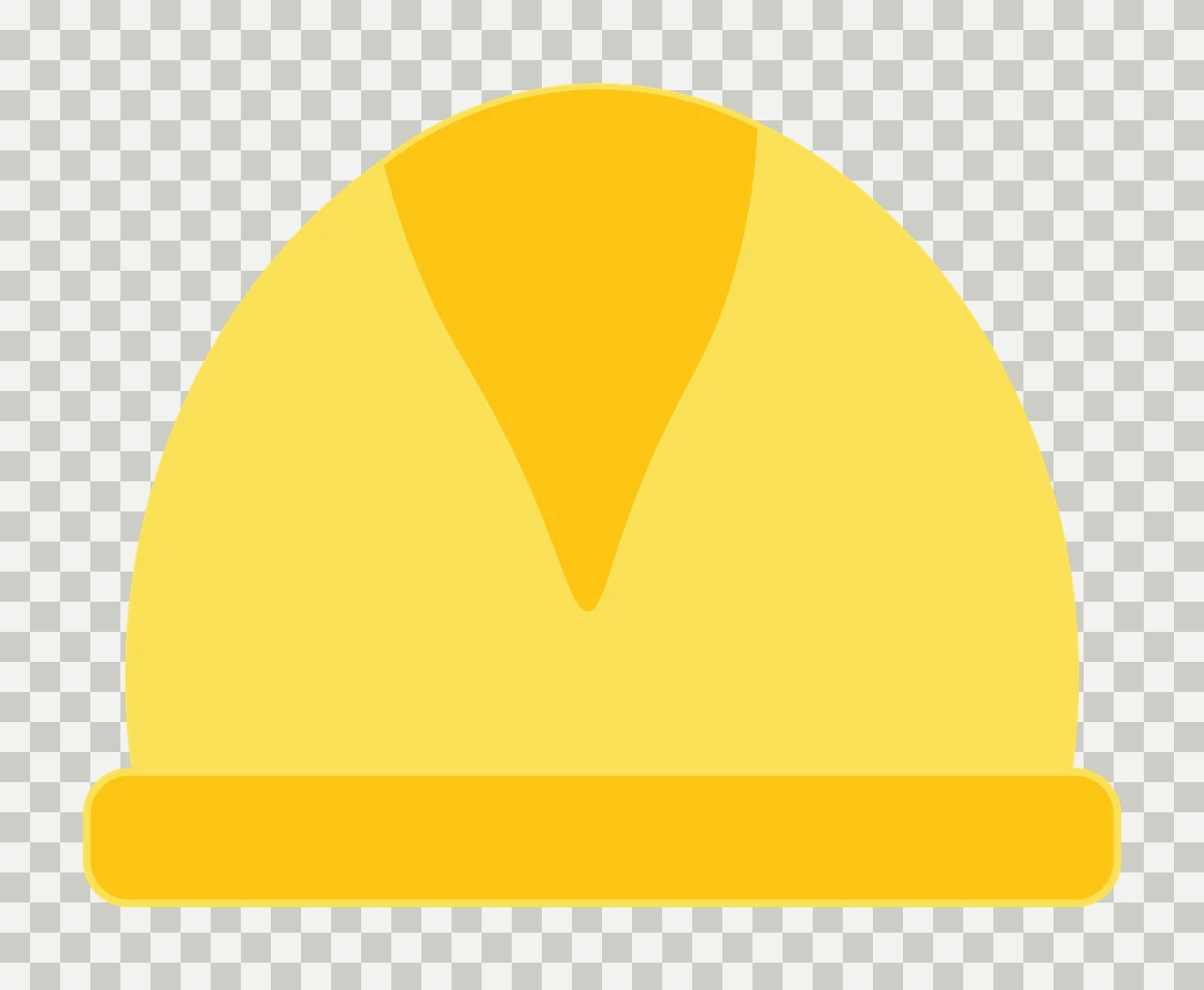Solid Black Dome Shape With A Flat Horizontal stationary base transparency and detail preview thumbnail