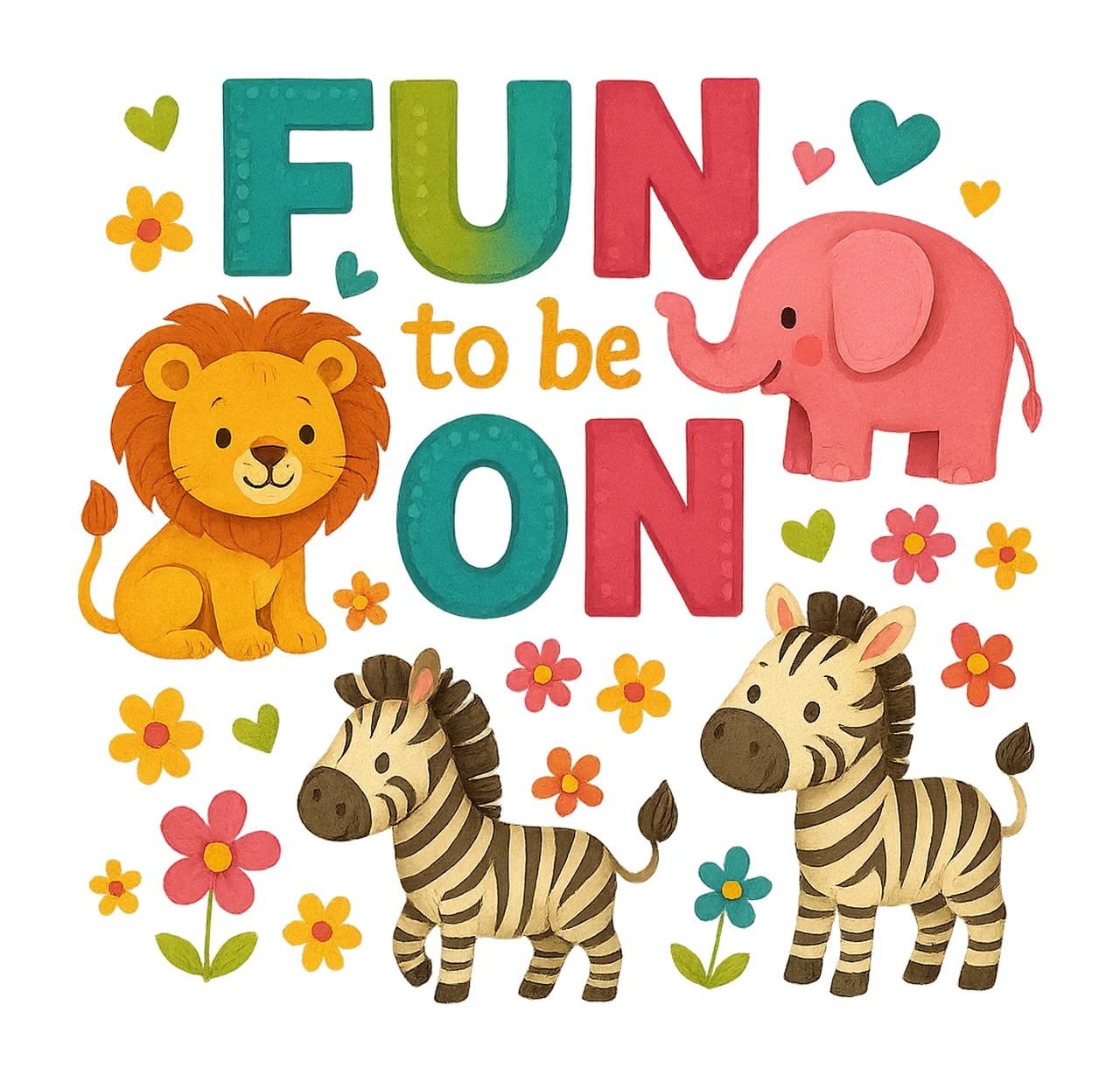 Fun to be One Birthday Shirt Jungle Safari Theme First