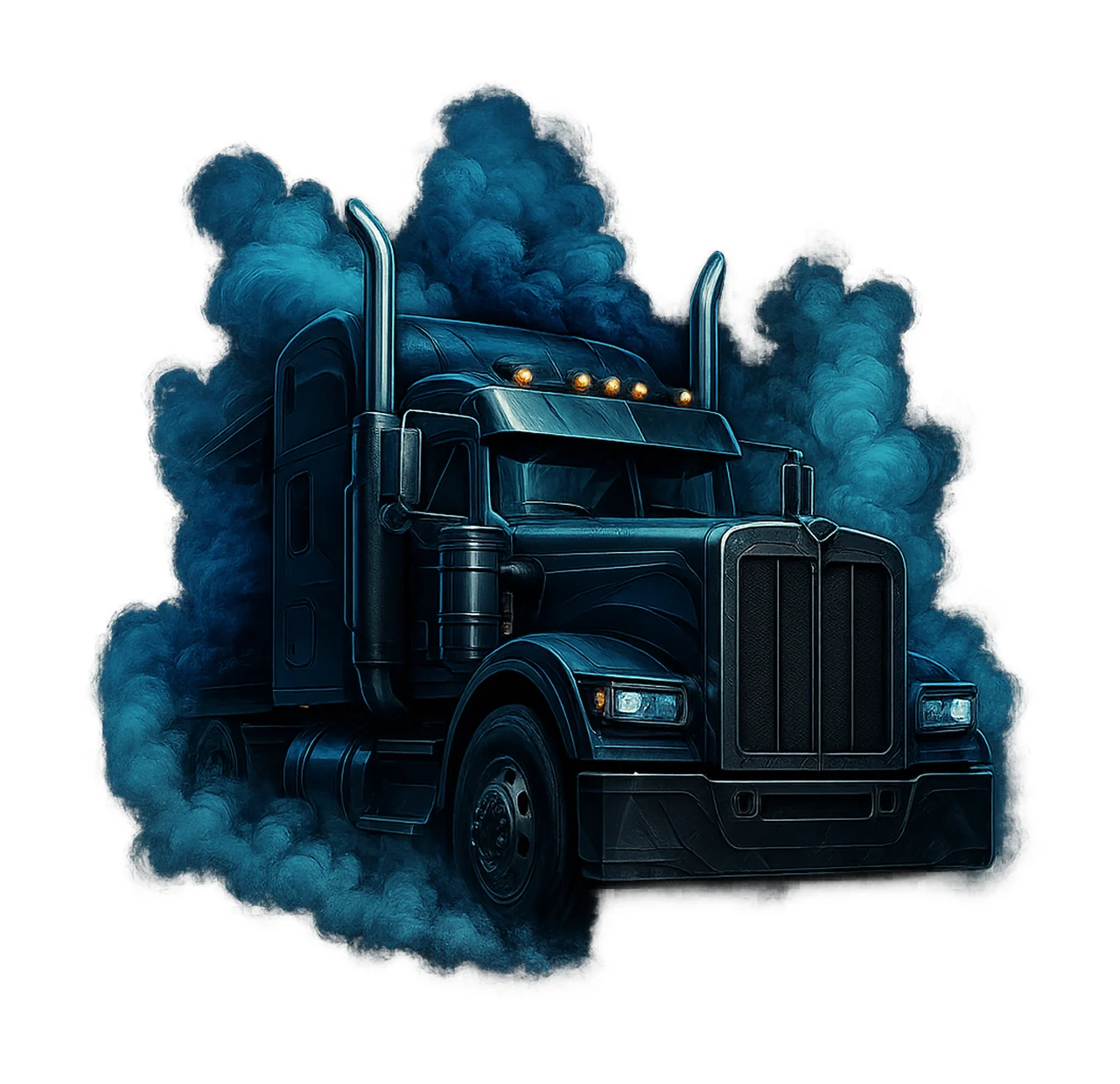 Semi Truck Tumbler Wrap 20 oz Skinny Tumbler Sublimation