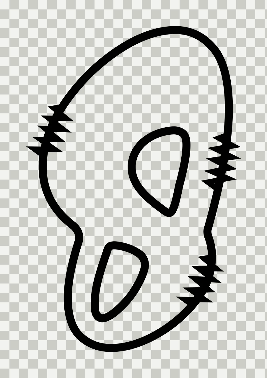 Letters Doodle Character 24 hand drawn sketch whimsical scalable transparency and detail preview thumbnail