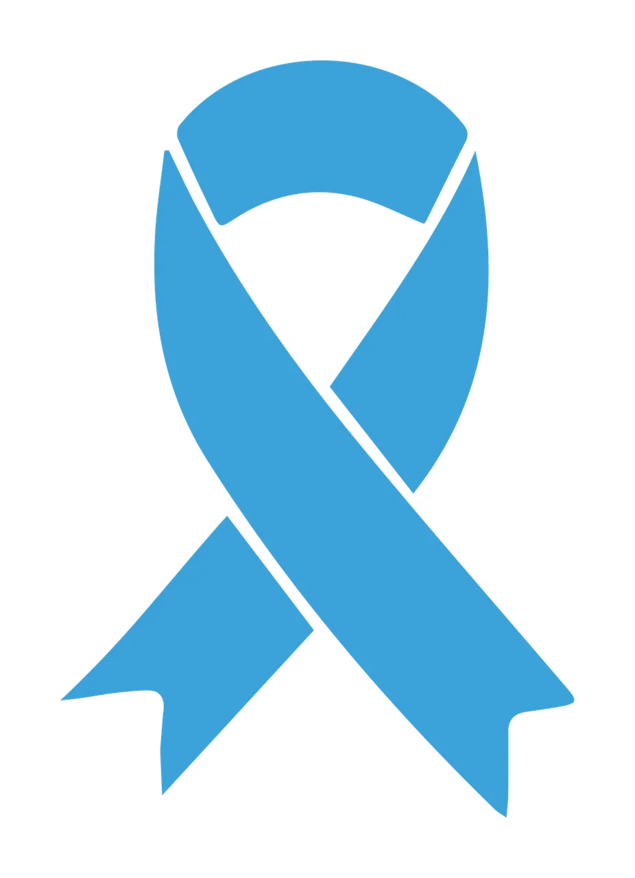 Ribbon Awareness With Loop And Icon In Black