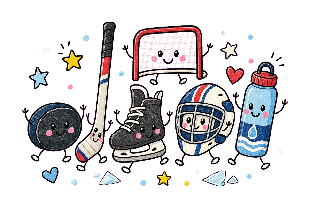 hockey 01 walking lineup sublimation instant shirt design