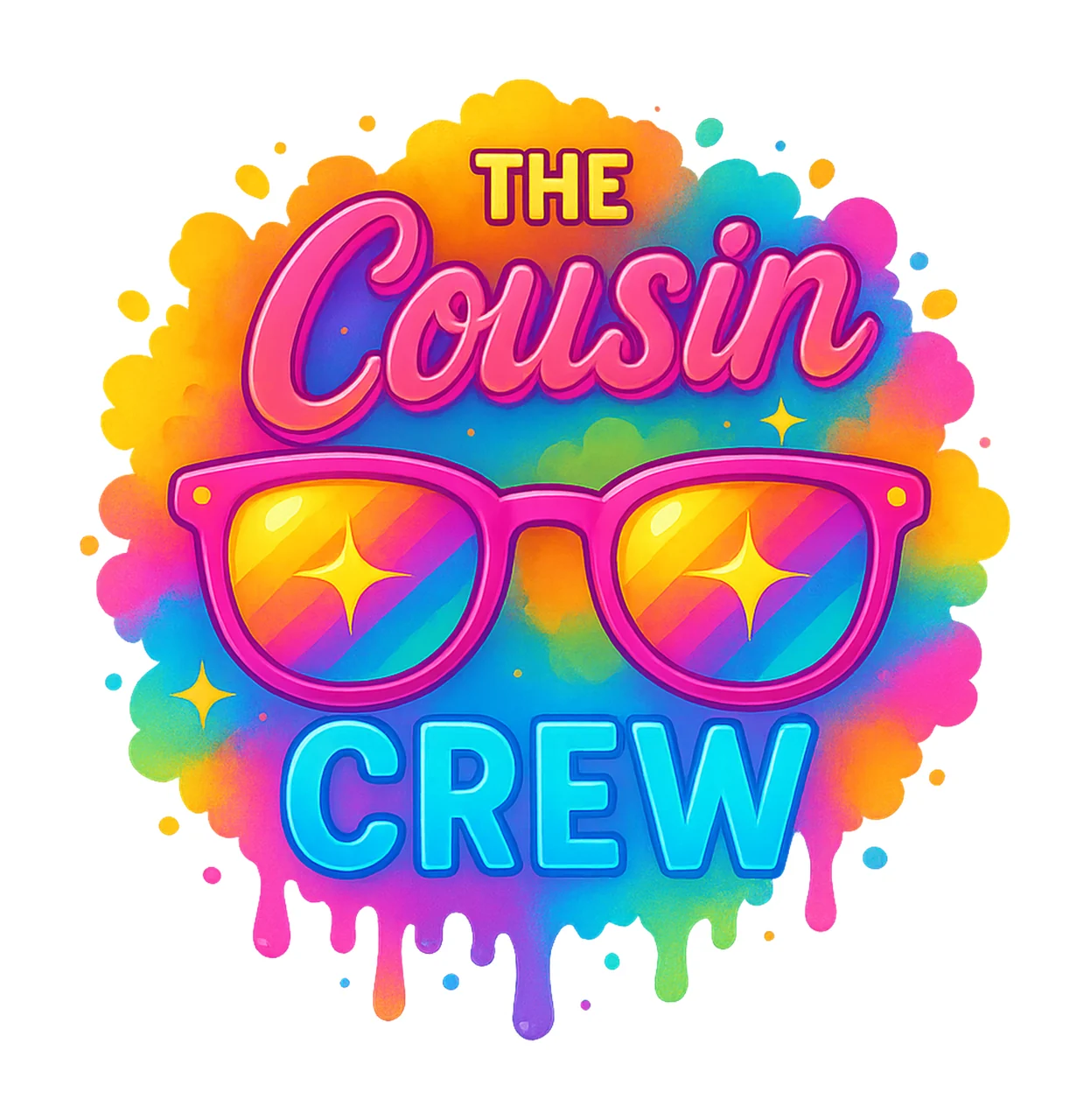 cousin crew colorful shine cousin crew 2025 family cruise
