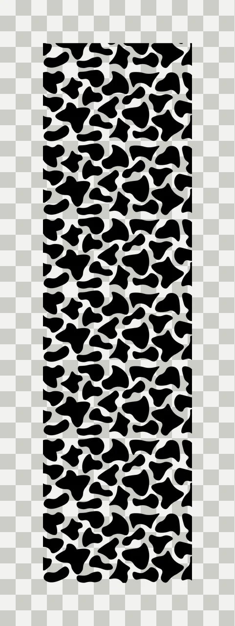 Black And White Cow Spot Pattern spots print texture background transparency and detail preview thumbnail