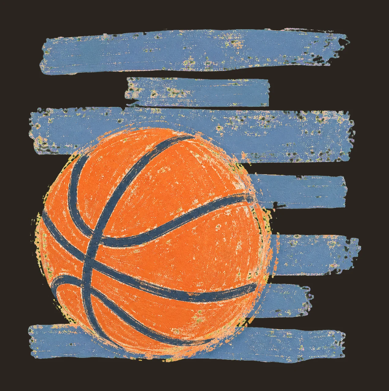 Basketball Stripes Preppy Shirt Design Trendy Variation E contrast preview thumbnail