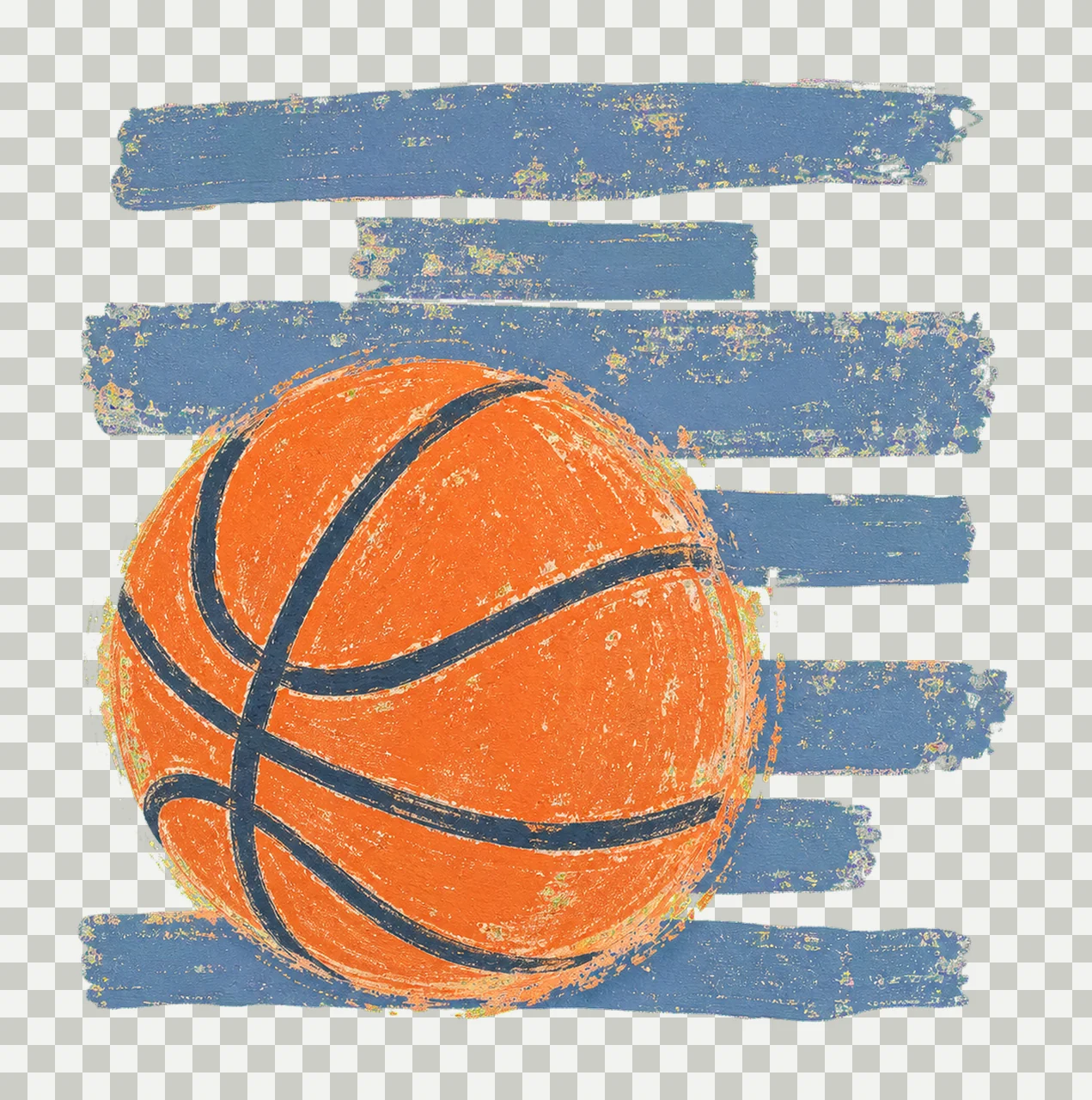 Basketball Stripes Preppy Shirt Design Trendy Variation E transparency and detail preview thumbnail