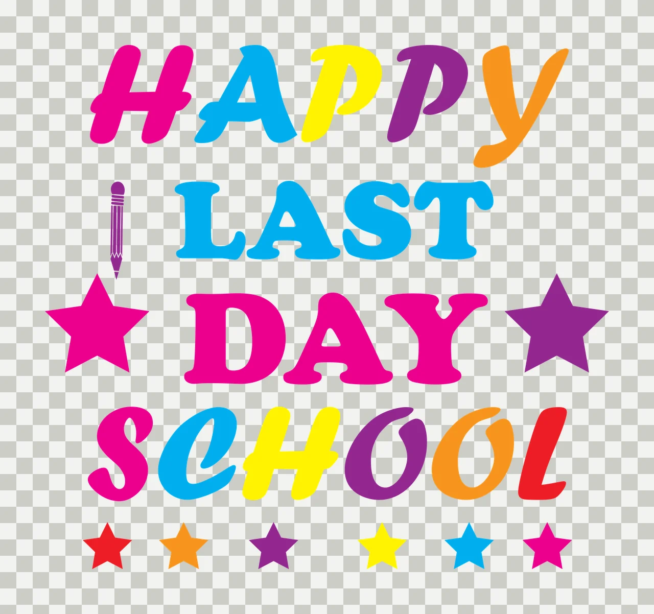 Last School classroom student education back to first day Variation transparency and detail preview thumbnail