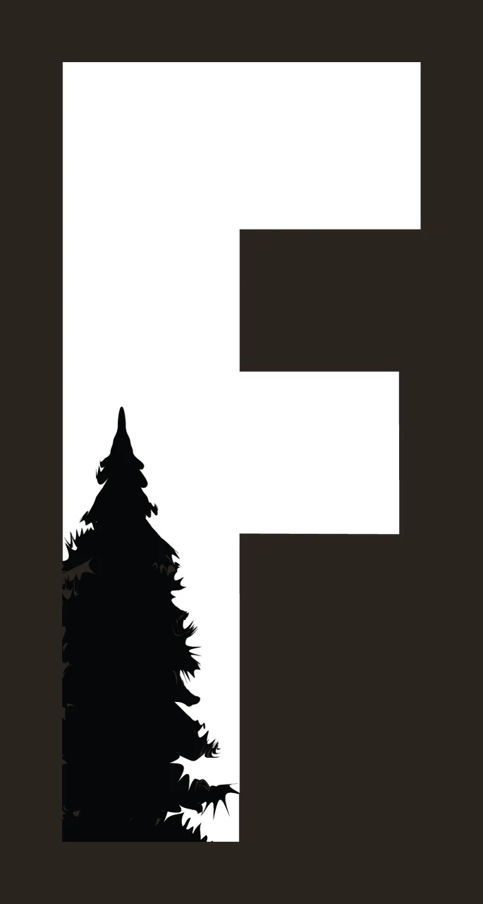 Can Glass Wrap Single Pine Tree Silhouette contrast preview thumbnail