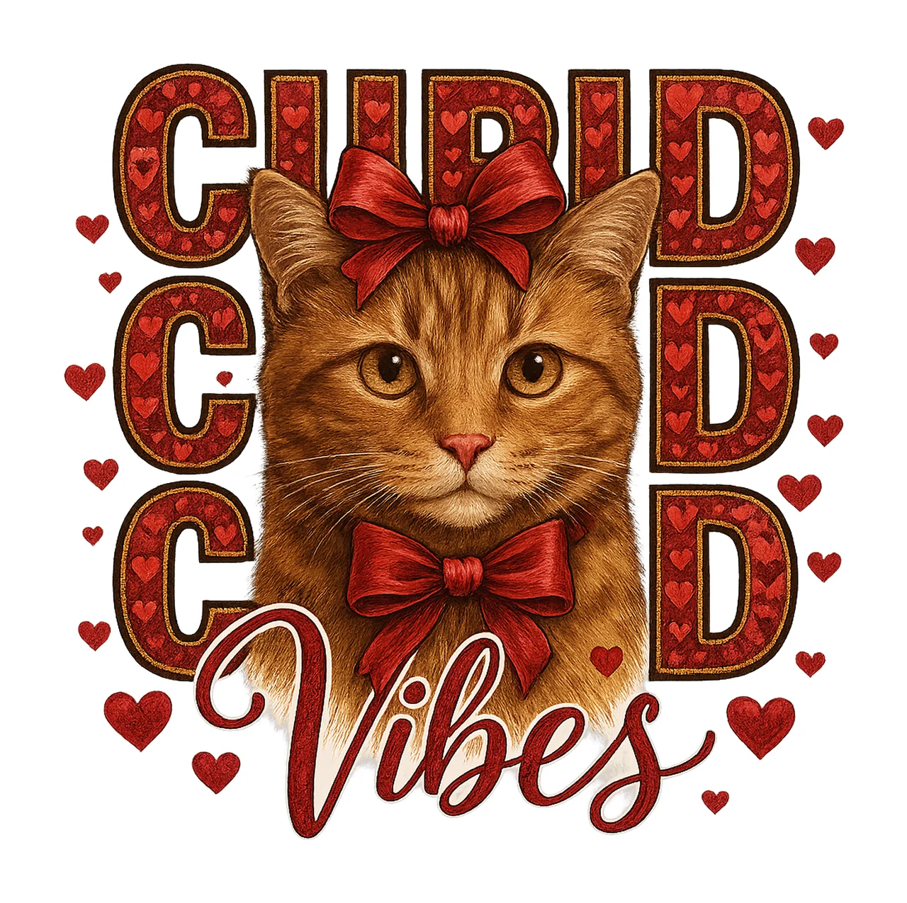 Valentine Highland Cow Coquette Valentine Design Retro Love