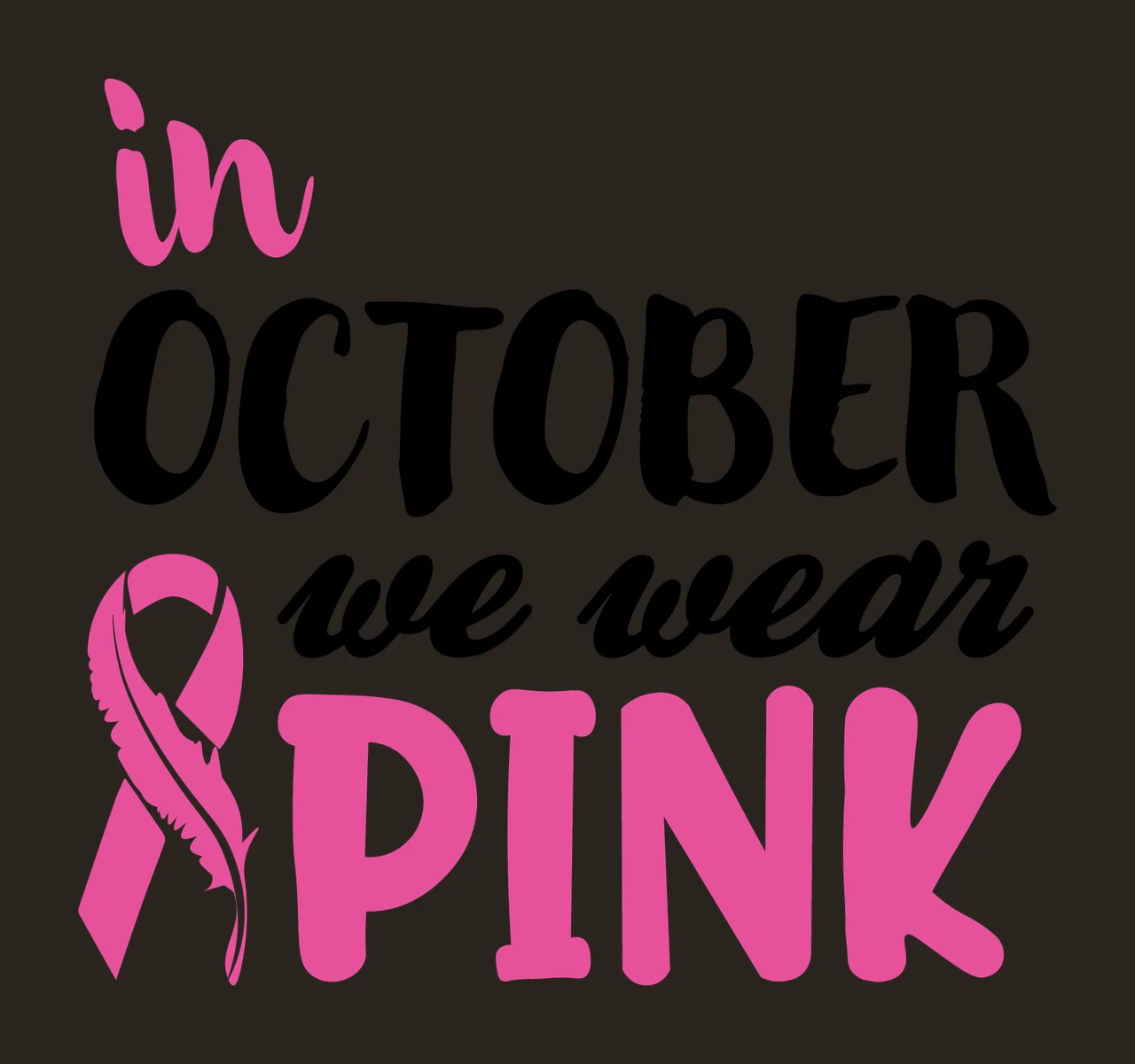 Breast Cancer Update Plus awareness ribbon survivor hope support contrast preview thumbnail