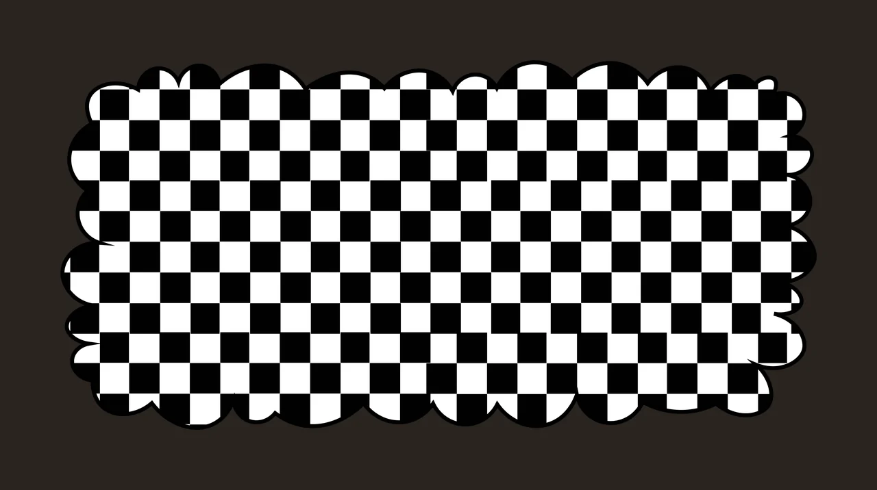 Frame Dalmatian Race Font Doodle Character 01 racing checkered flag contrast preview thumbnail