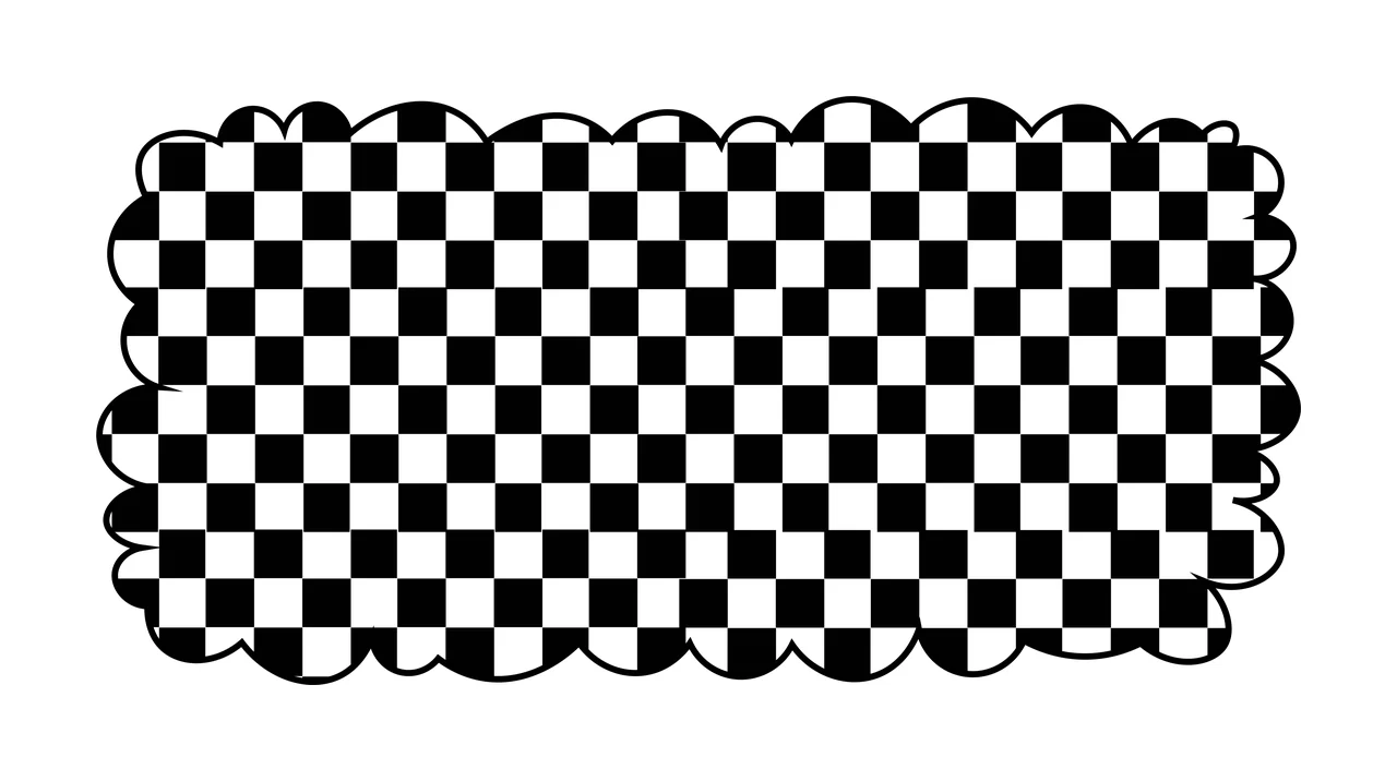 Frame Dalmatian Race Font Doodle Character 01 racing checkered flag