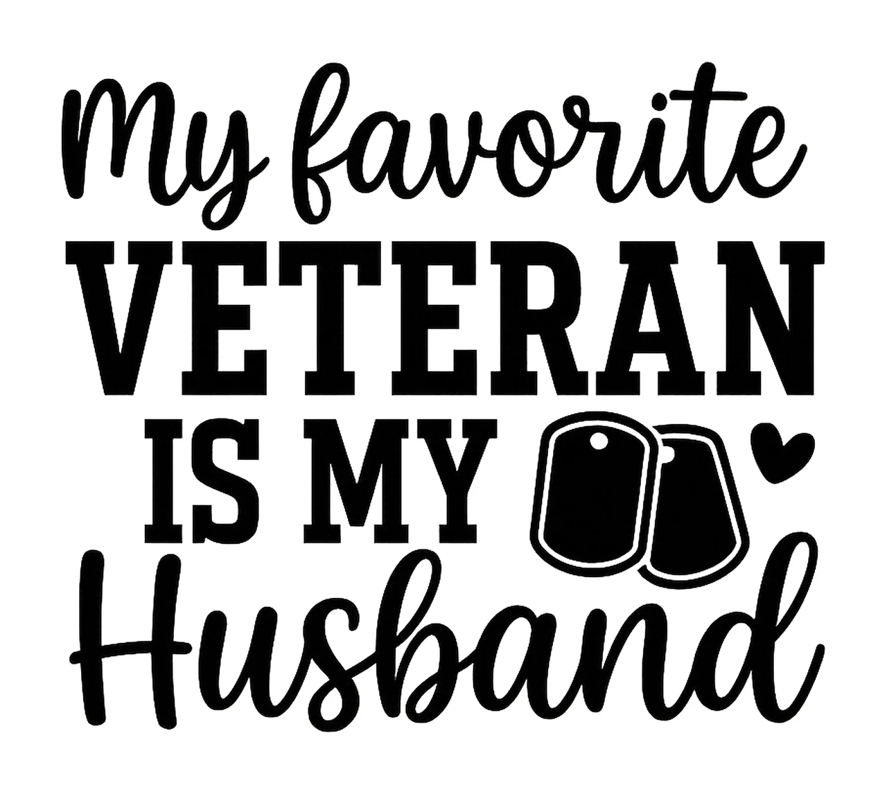 Veteran Wife Patriotic Military Wife Digital American Flag