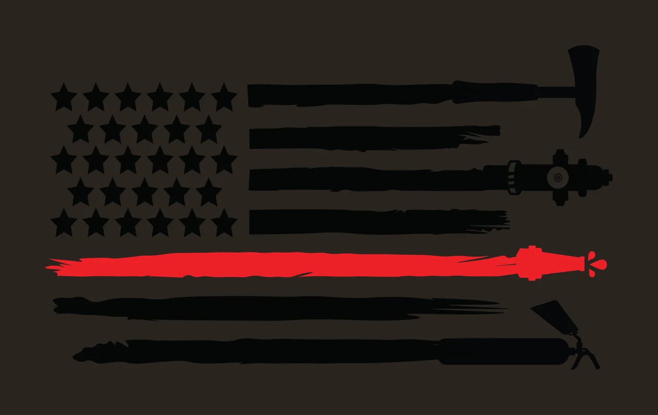 Flag Tools Horizontal Graphic With Replacing The Stripes aligned contrast preview thumbnail