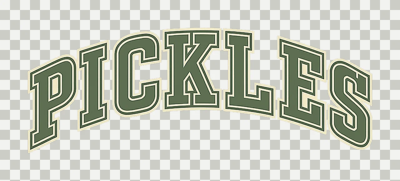 Collegiate Pickle Funny Pickle Lover Trendy Pickle Soft Girl transparency and detail preview thumbnail