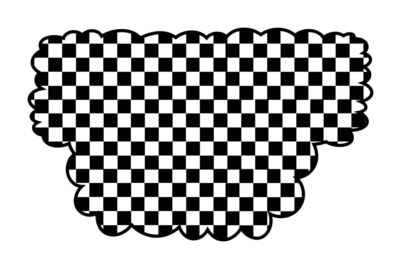 Frame Dalmatian Race Font Doodle Character 02 racing checkered flag