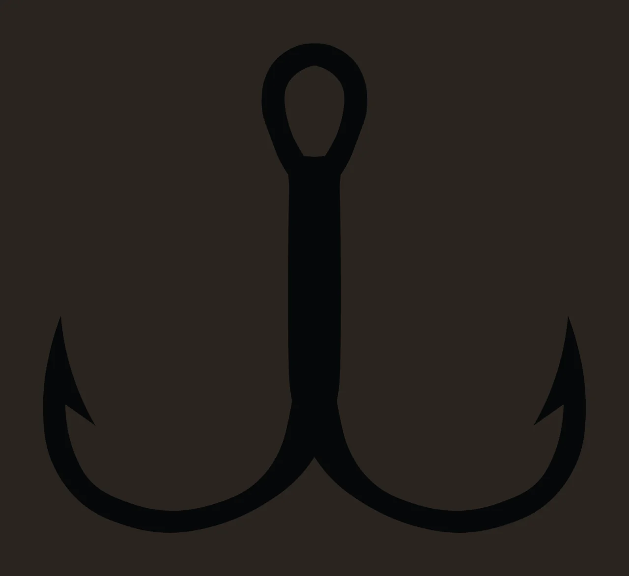 Fishing Hunting Monogram Character 04 fisherman angler bass contrast preview thumbnail