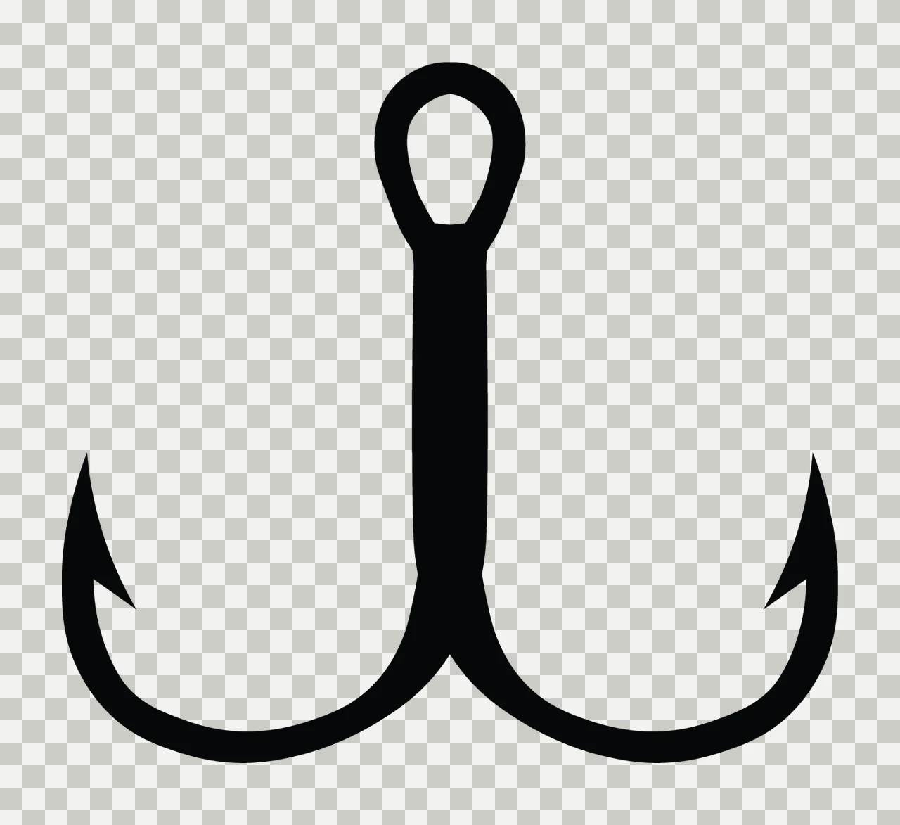 Fishing Hunting Monogram Character 04 fisherman angler bass transparency and detail preview thumbnail