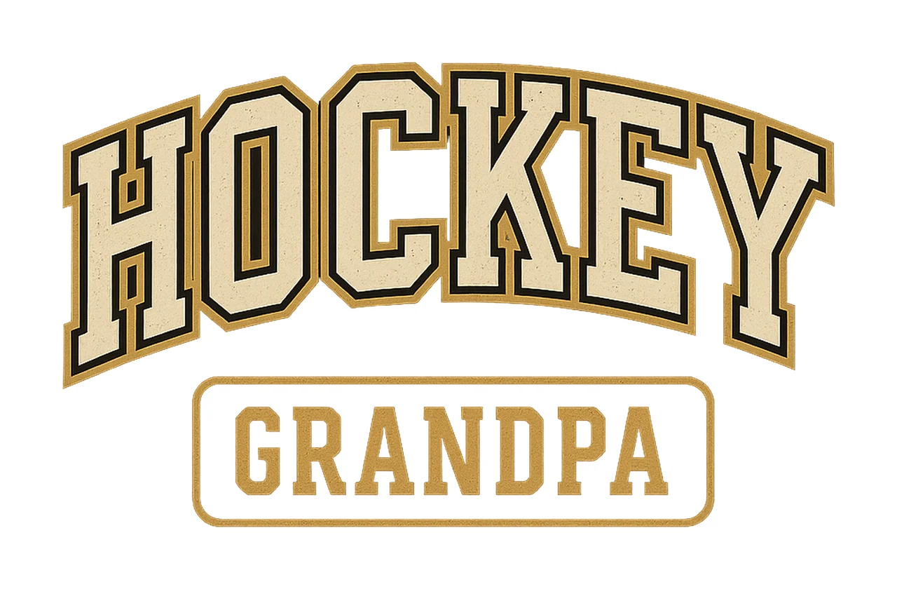 Hockey Grandpa Sublimation Design Grandpa Shirt Design