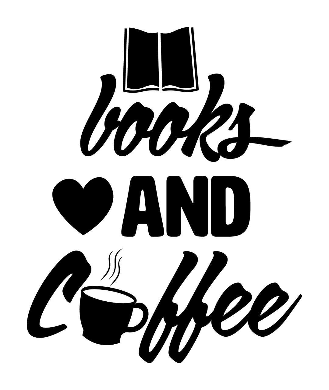 Can Glass Wrap Books And Coffee Text Icon icons combine book