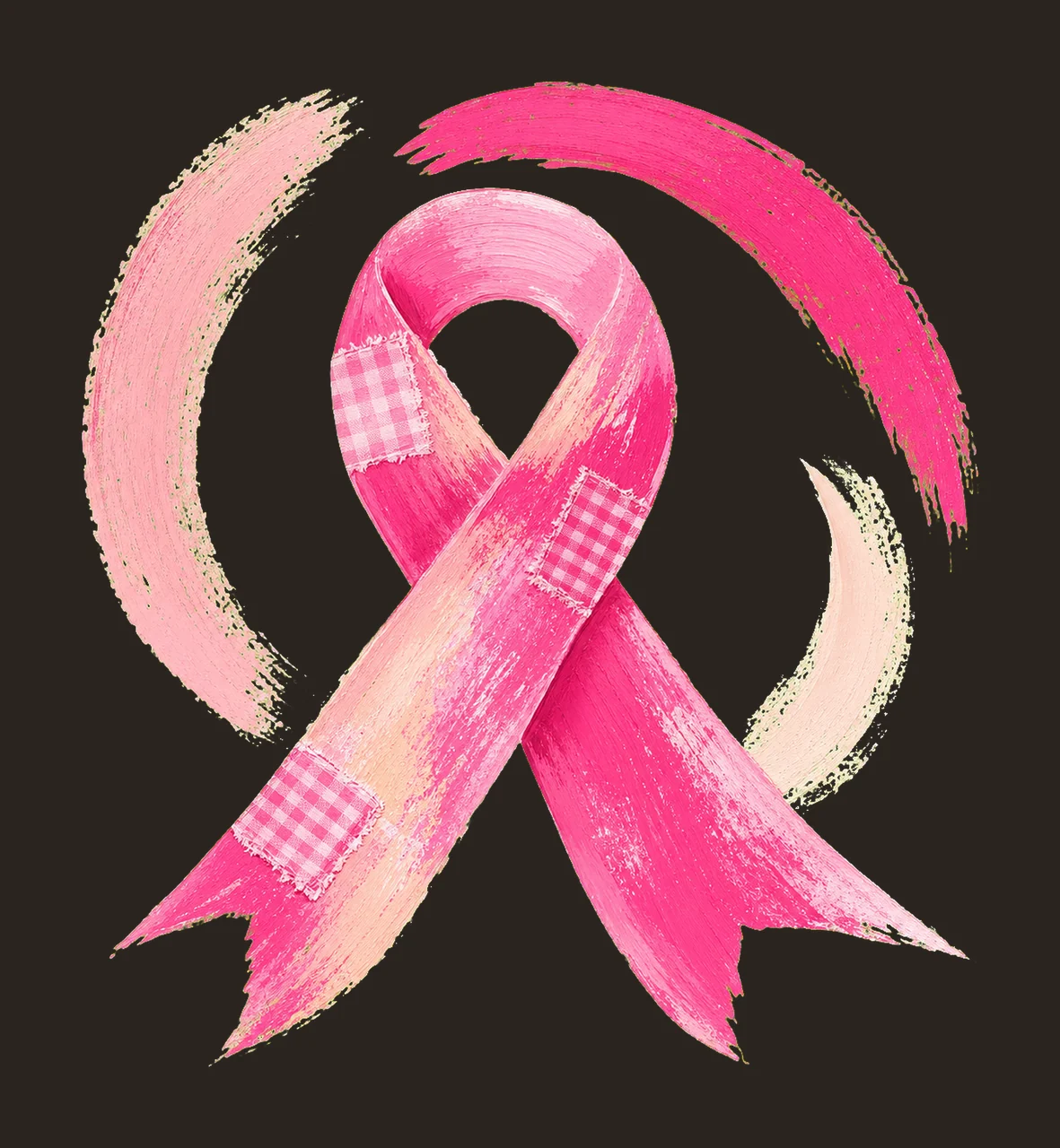 Pink Out Designs October Breast Cancer Awareness Variation C contrast preview thumbnail