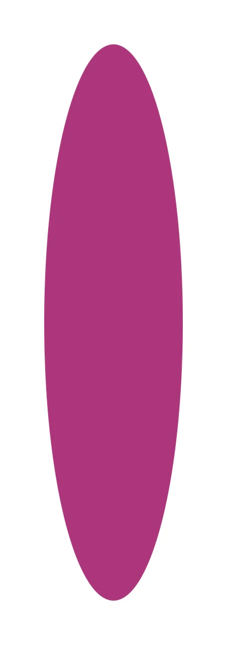 Black Vertical Oval Graphic Form minimalist shape geometry