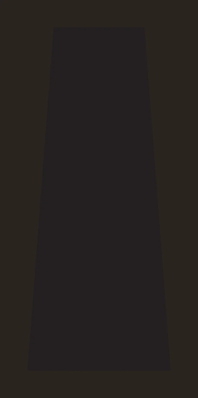 Black trapezoid shape Illustration with geometric shape and tapered polygon in white contrast preview thumbnail