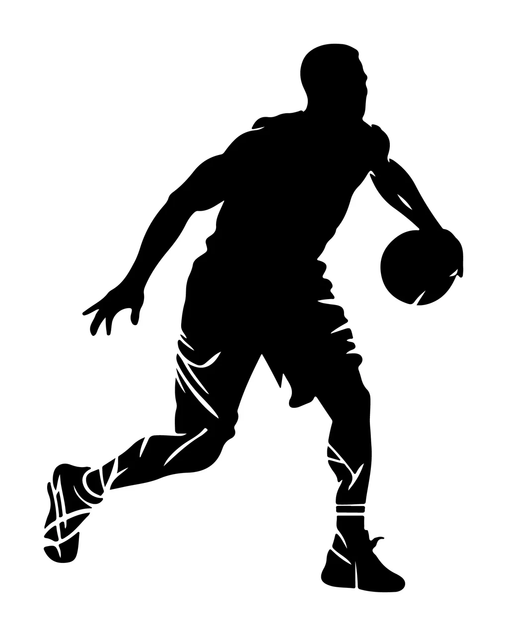 Can Glass Wrap Person Dribbling With Ball